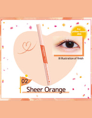 Crayon contour des yeux CANMAKE 3Way Slim Rouge
