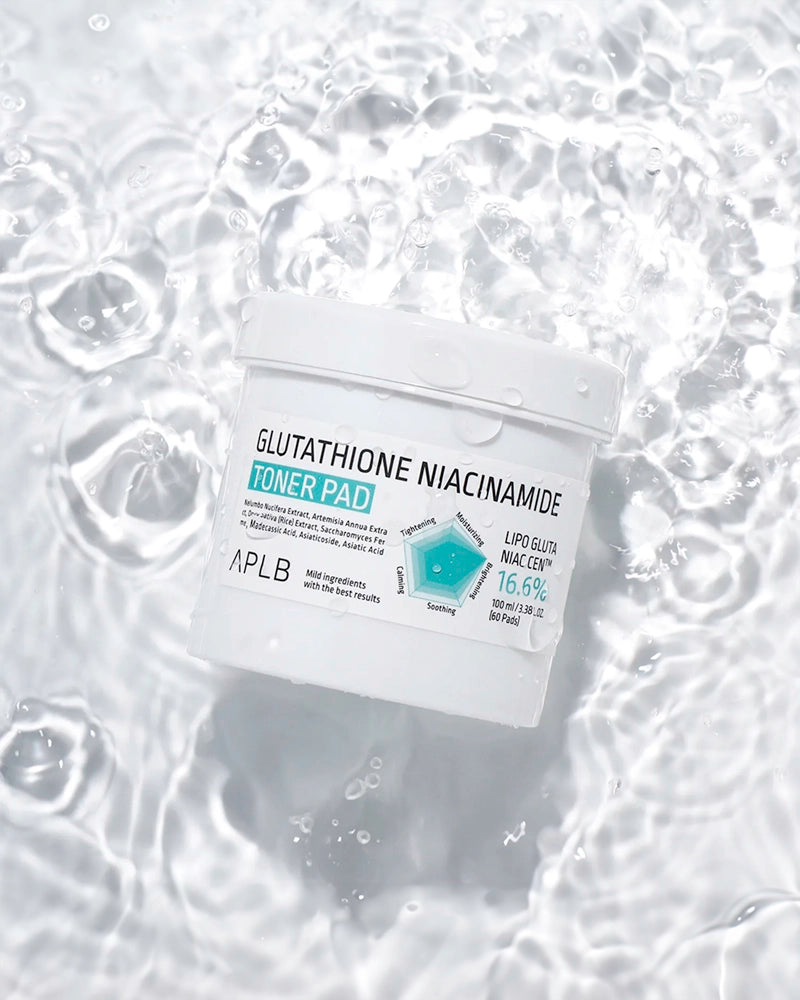 APLB Glutathione Niacinamide Toner Pad Boost Elasticity & Radiance APLB Glutathione Niacinamide Toner Pad Boost Elasticity & Radiance