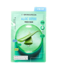 Masque frais apaisant à l'aloe vera BRING GREEN