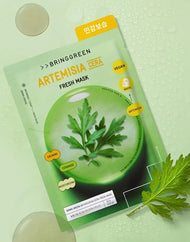 BRING GREEN Artemisia Cera Fresh Mask Sheet