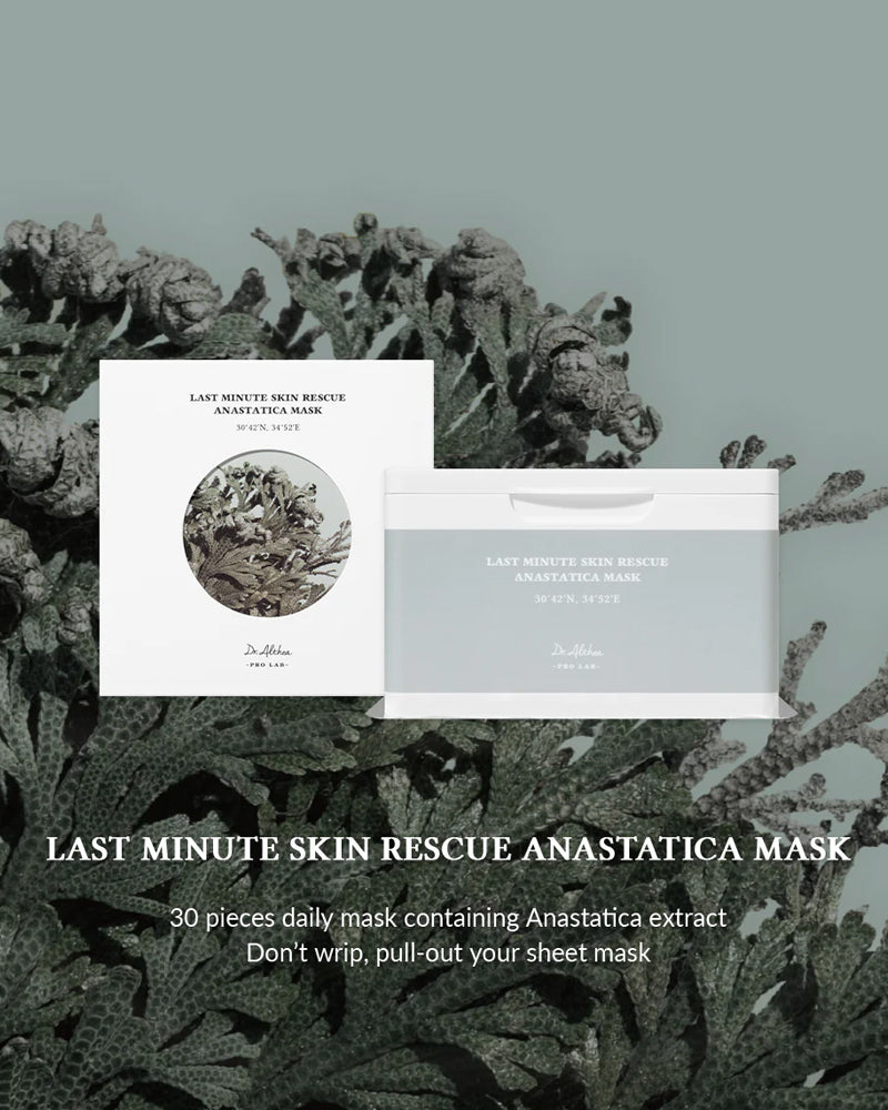 Masque Anastatica Last Minute Skin Rescue du Dr Althea