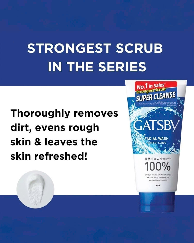 GATSBY Facial Wash Perfect Scrub