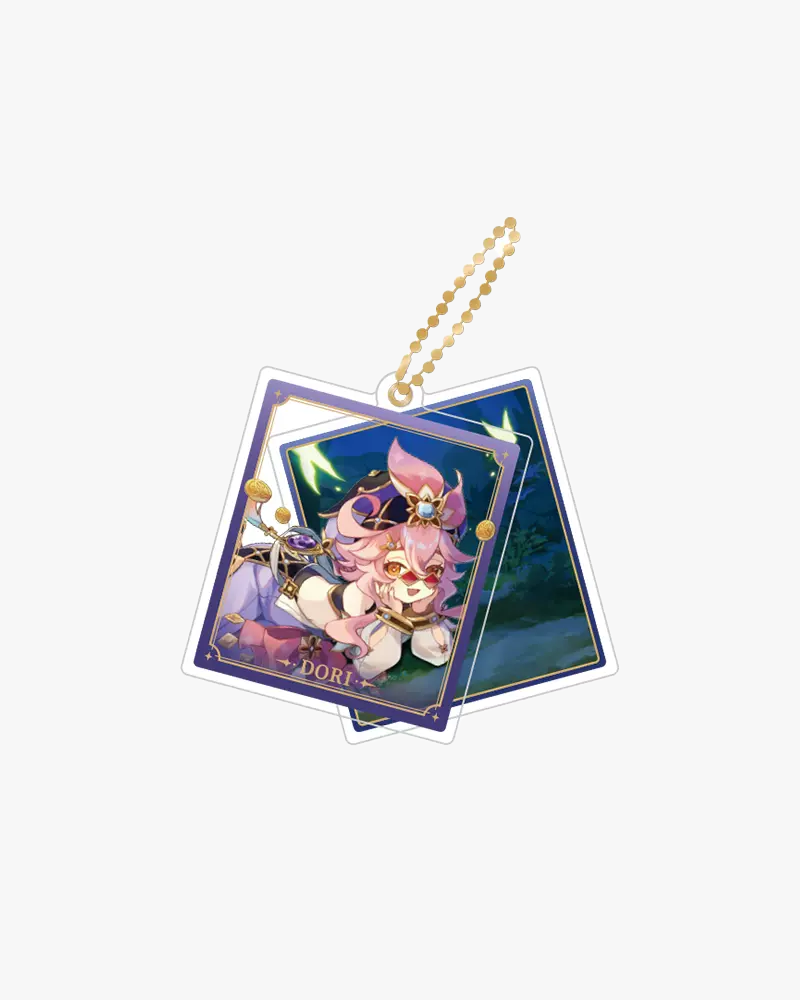 Genshin Impact© Theme Character 2-Layer Acrylic Keychain Vol. 3