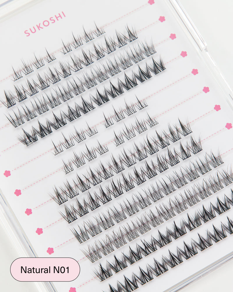Cils sans colle SUKOSHI (rose)