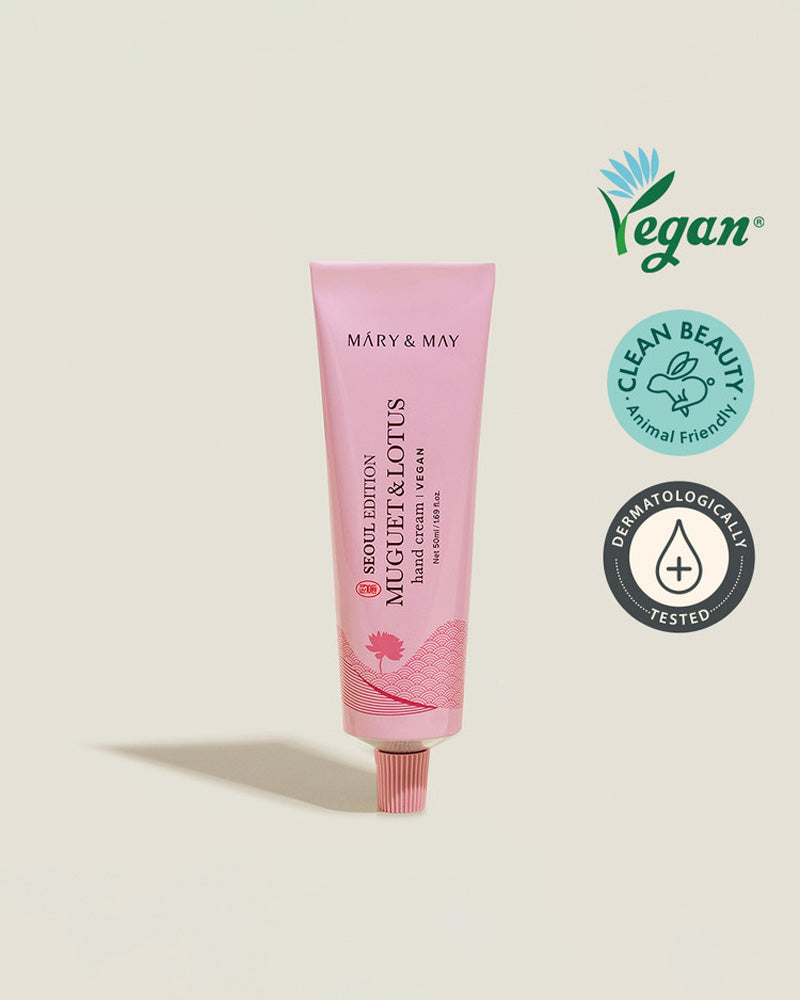 MARY & MAY Muguet & Lotus Hand Cream