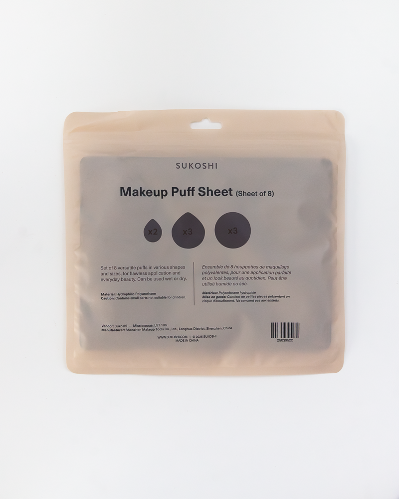 Feuille de maquillage SUKOSHI