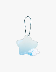 Porte-clés étoile Sanrio® avec autocollants