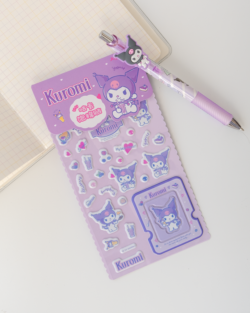 Sanrio® Characters Afternoon Tea Time Foam Stickers