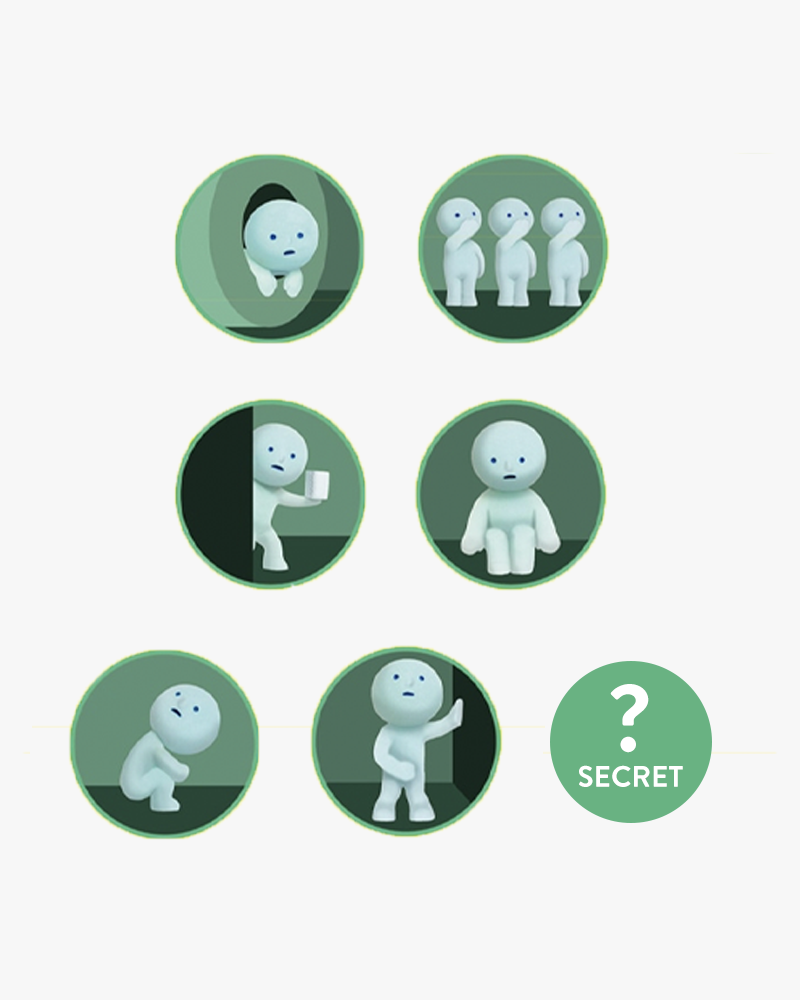 Smiski® Mini Figure Toilet Series Blind Box