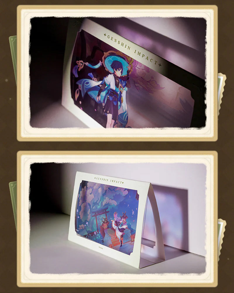Genshin Impact® Transparent Art Cards