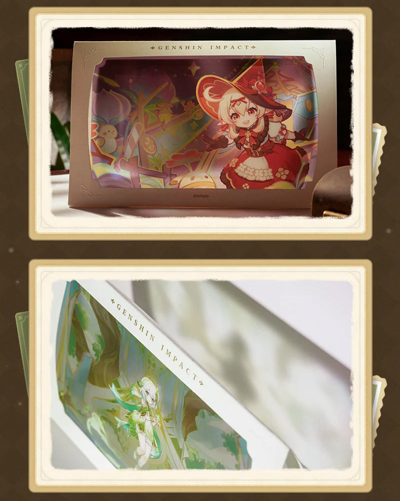 Genshin Impact® Transparent Art Cards
