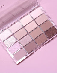 Palette de fards à paupières doux et flous WAKEMAKE
