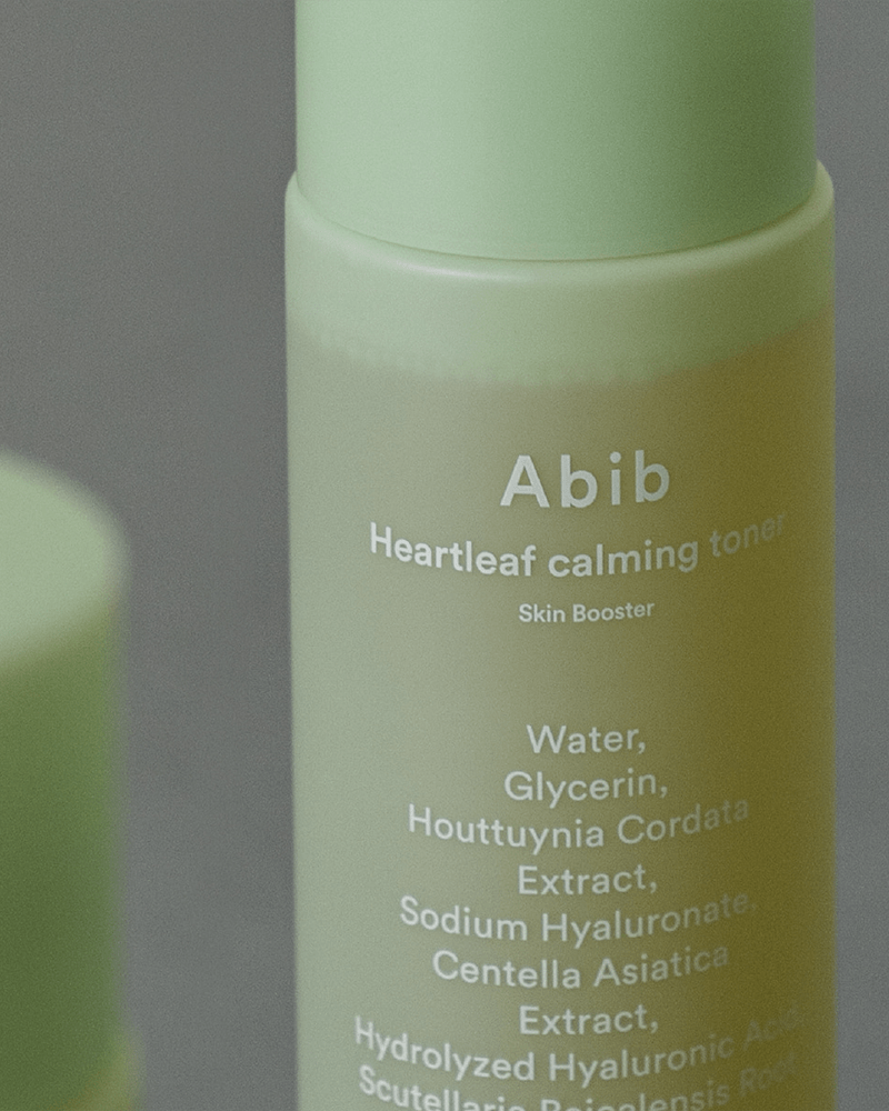 Tonique apaisant et booster de peau Abib Heartleaf