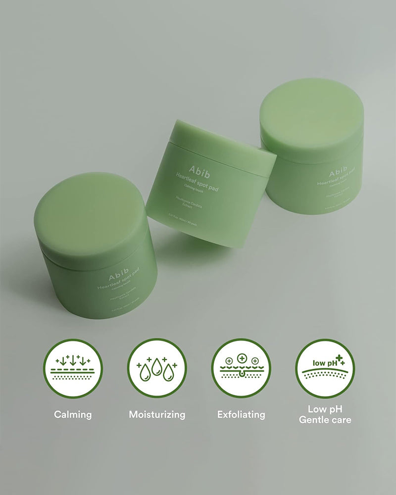 Abib Heartleaf Spot Pad Toucher apaisant