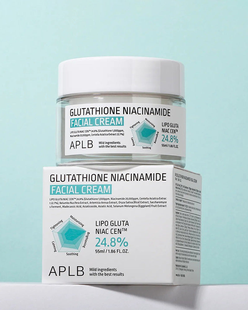 APLB Glutathione Niacinamide Facial Cream - 55ml APLB Glutathione Niacinamide Facial Cream - 55ml