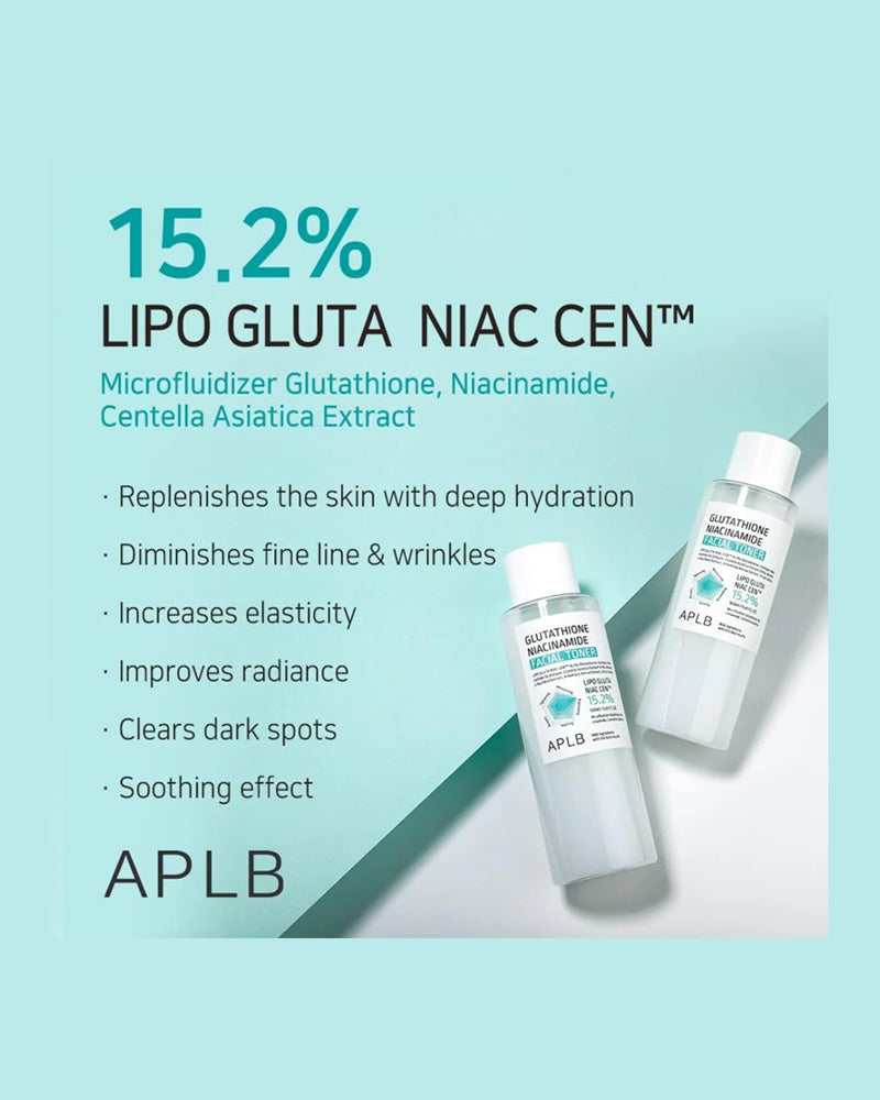 APLB Glutathione Niacinamide Facial Toner 160ml APLB Glutathione Niacinamide Facial Toner 160ml