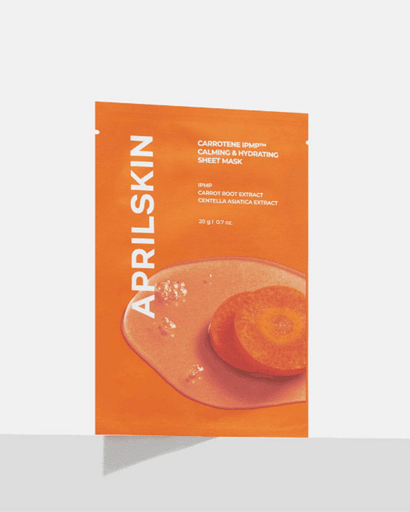APRILSKIN Carrotene IPMP™ Calming & Hydrating Sheet Mask