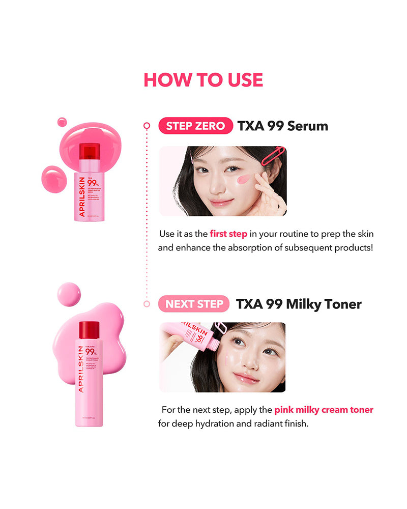 APRILSKIN TXA Niacinamide Toning Shot 99 Serum