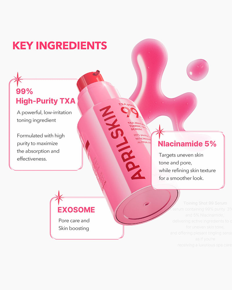 APRILSKIN TXA Niacinamide Toning Shot 99 Serum