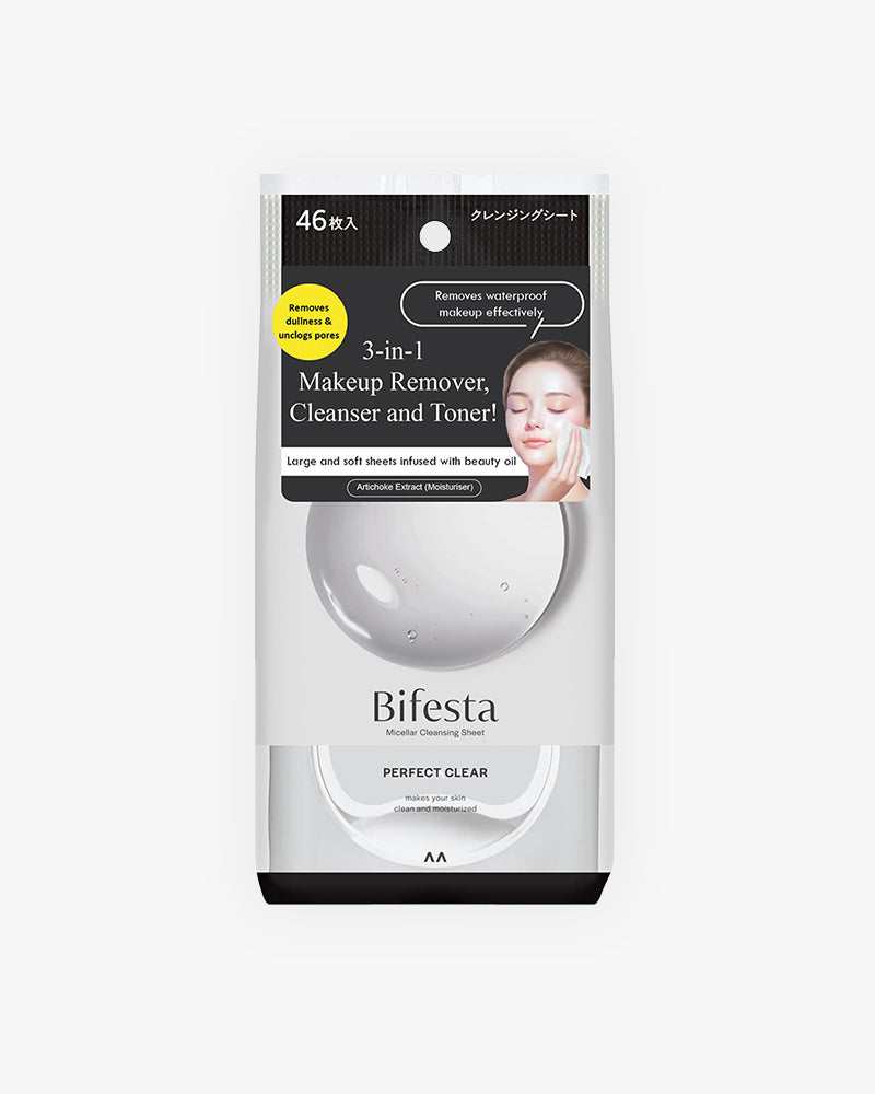Bifesta Micellar Cleansing Sheet: Perfect Clear
