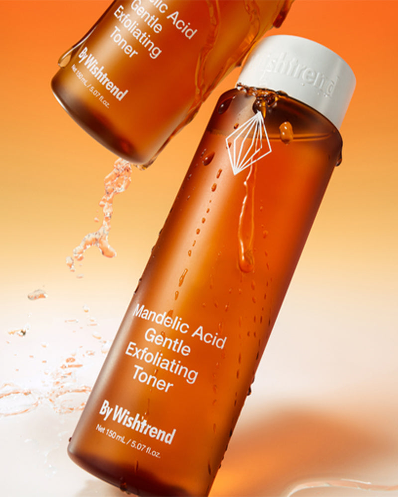Eau de préparation à 5 % d'acide mandélique de Wishtrend