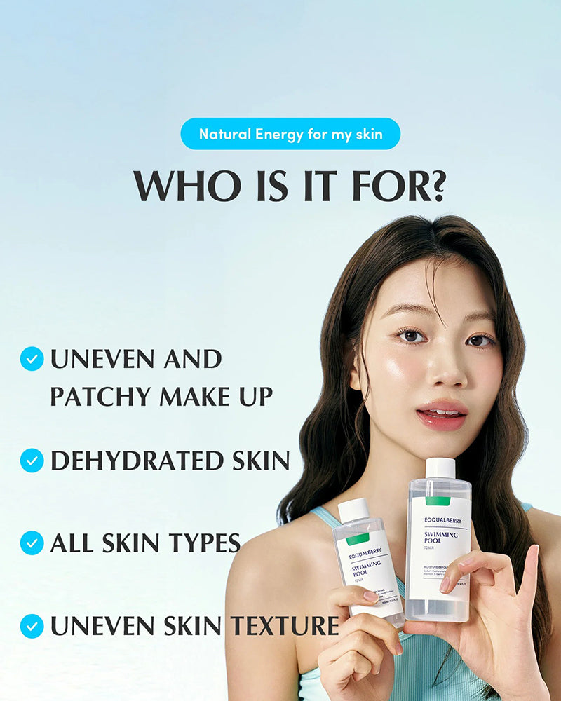 EQQUALBERRY Swimming Pool Toner