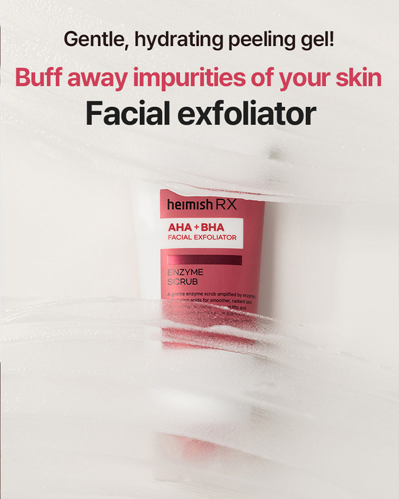 Gommage exfoliant enzymatique pour le visage Heimish RX AHA + BHA