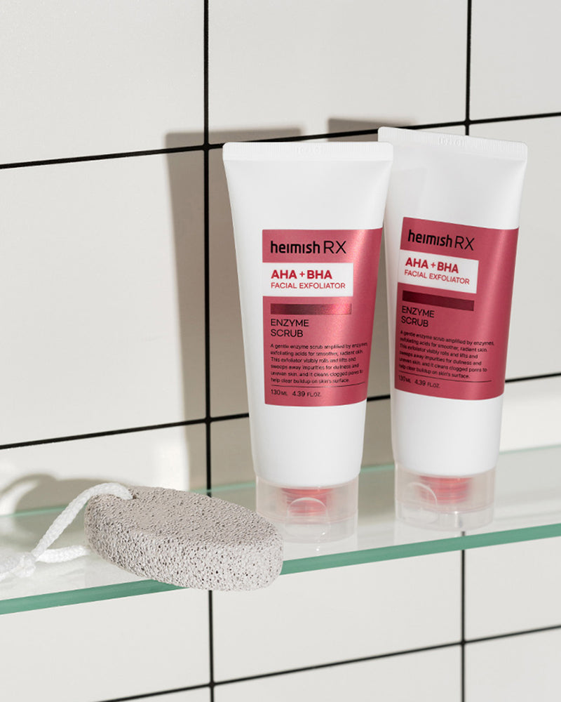 Gommage exfoliant enzymatique pour le visage Heimish RX AHA + BHA