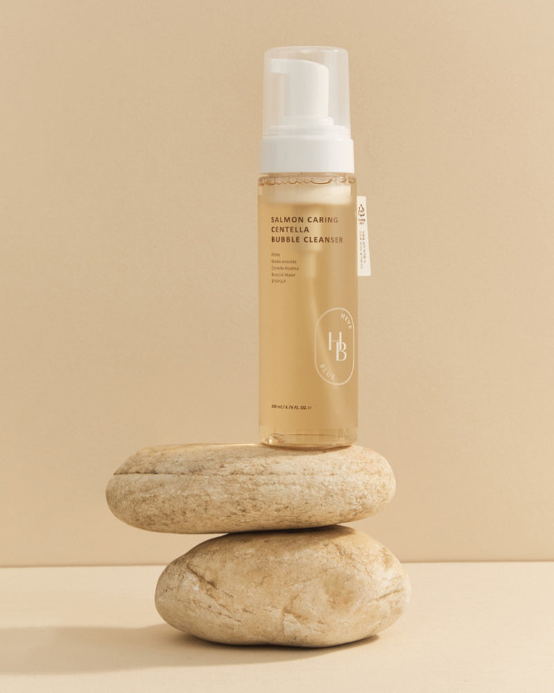 HEVEBLUE Salmon Caring Centella Bubble Cleanser