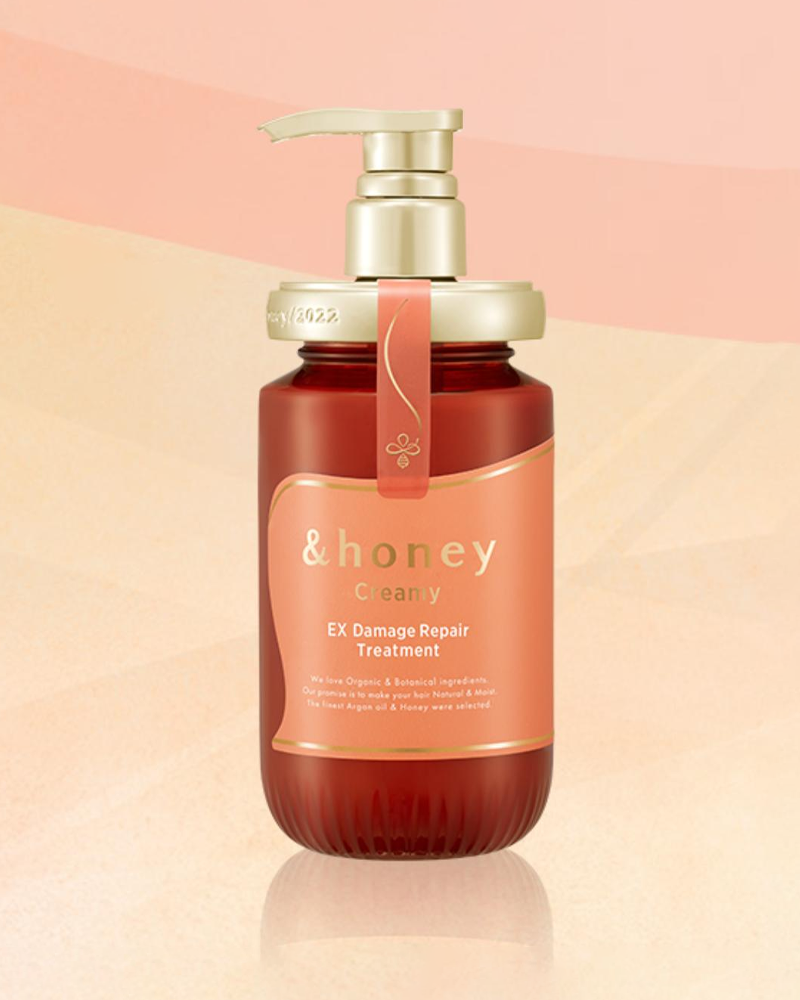 Treat Your Hair with &Honey Creamy EX Damage Repair Treatment Treat Your Hair with &Honey Creamy EX Damage Repair Treatment