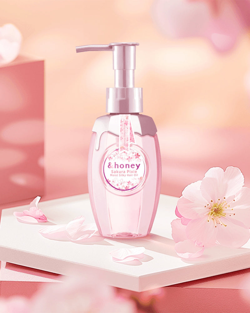 Huile capillaire soyeuse Pixie Hoist de &honey Sakura