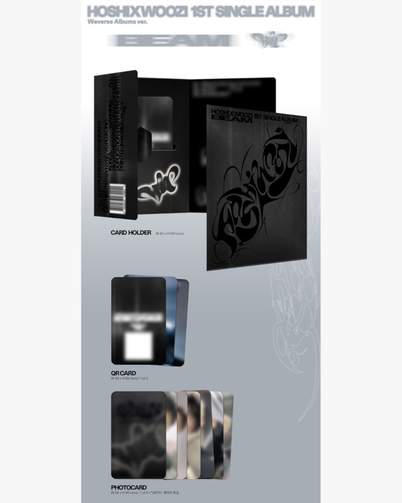 HOSHI X WOOZI - 1st Single Album 'BEAM' Weverse Albums ver.