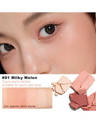 JUDYDOLL 2-In-1 Blush & Highlight Palette