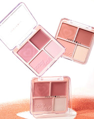 JUDYDOLL 2-In-1 Blush & Highlight Palette