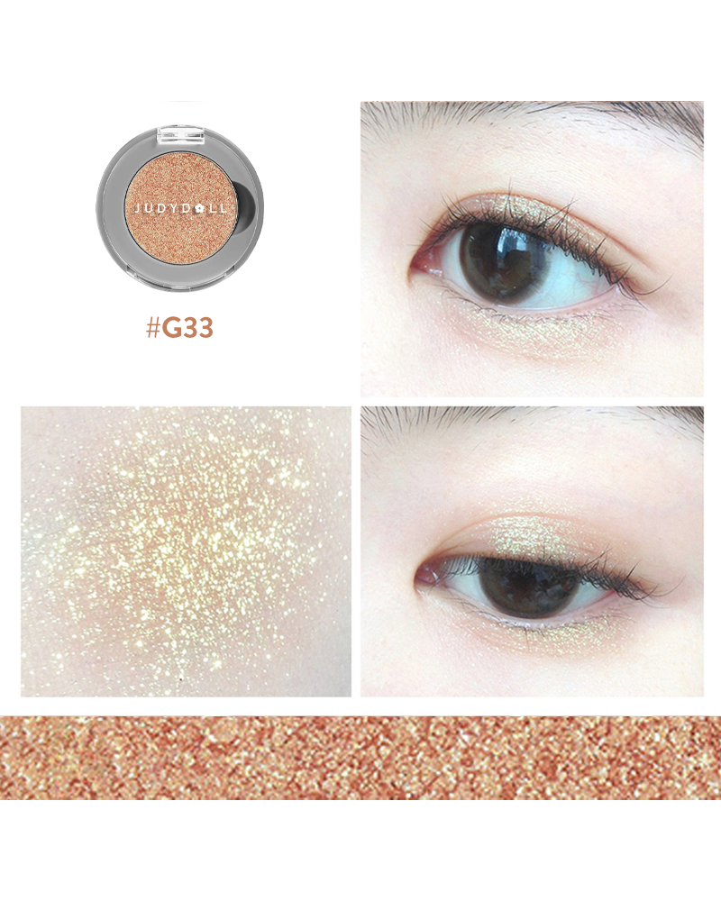 Fard à paupières simple couleur Soft Shine de JUDYDOLL