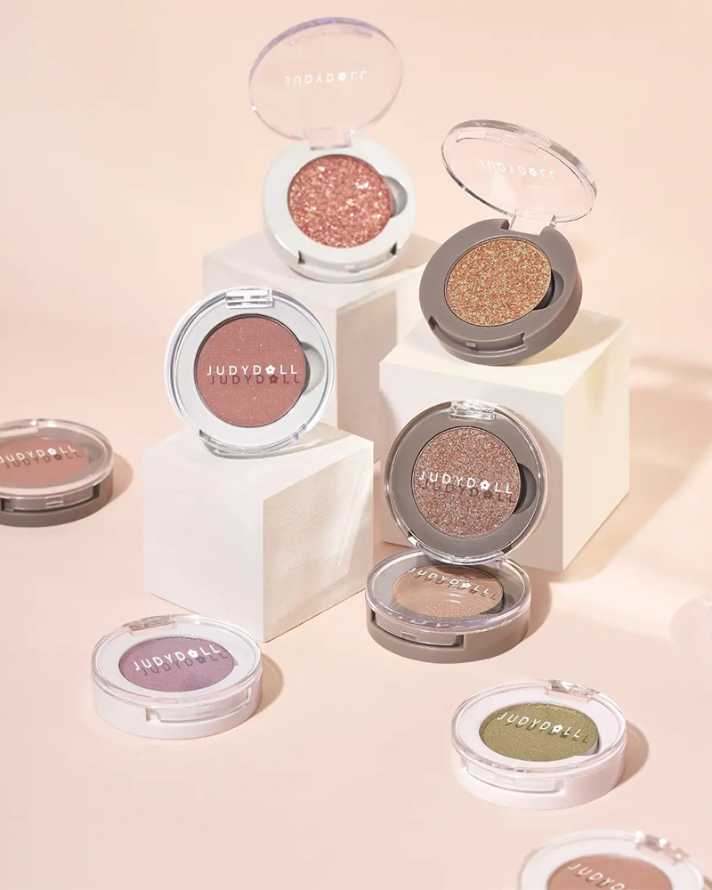 Fard à paupières simple couleur Soft Shine de JUDYDOLL