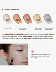 Palette de correcteurs d'artiste JUNGSAEMMOOL