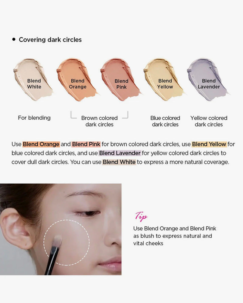 Palette de correcteurs d'artiste JUNGSAEMMOOL