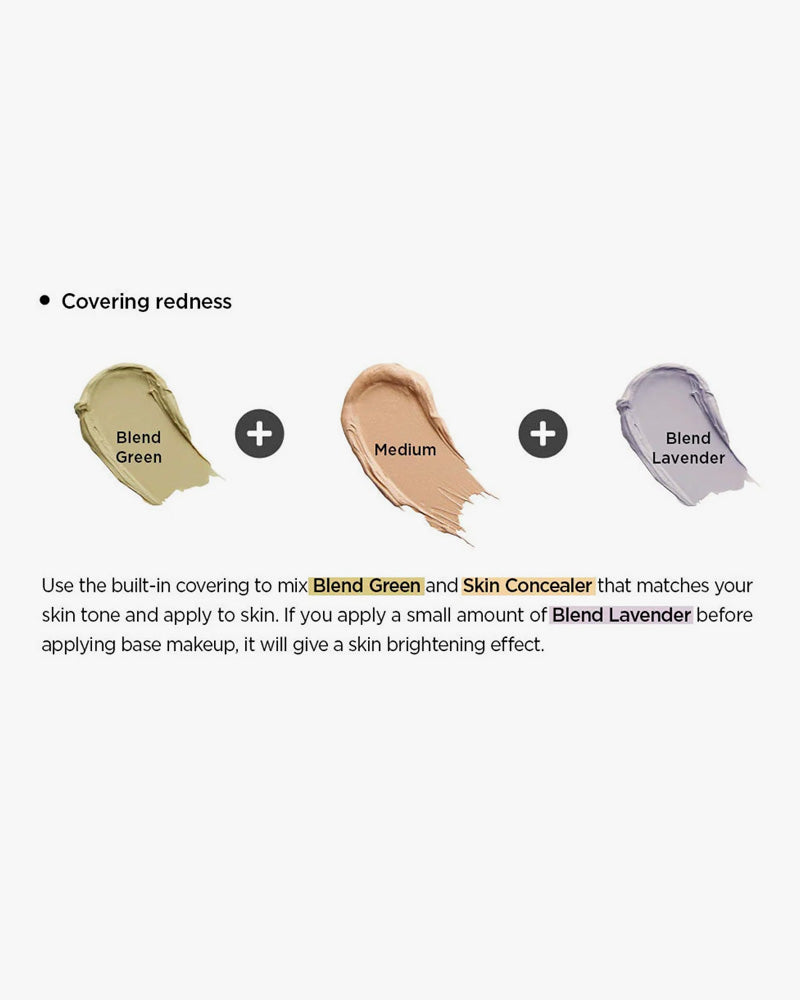 Palette de correcteurs d'artiste JUNGSAEMMOOL