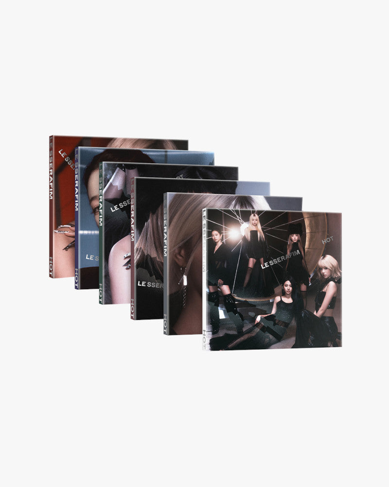LE SSERAFIM - 5th mini album 'HOT' (COMPACT ver.) (6 Versions)