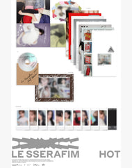 LE SSERAFIM - 5th mini album 'HOT' (TIN CASE ver.)