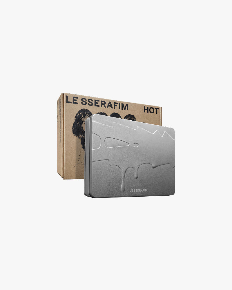 LE SSERAFIM - 5th mini album 'HOT' (TIN CASE ver.)