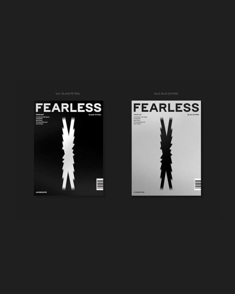 LE SSERAFIM - FEARLESS (1er Mini Album) (2 Versions)