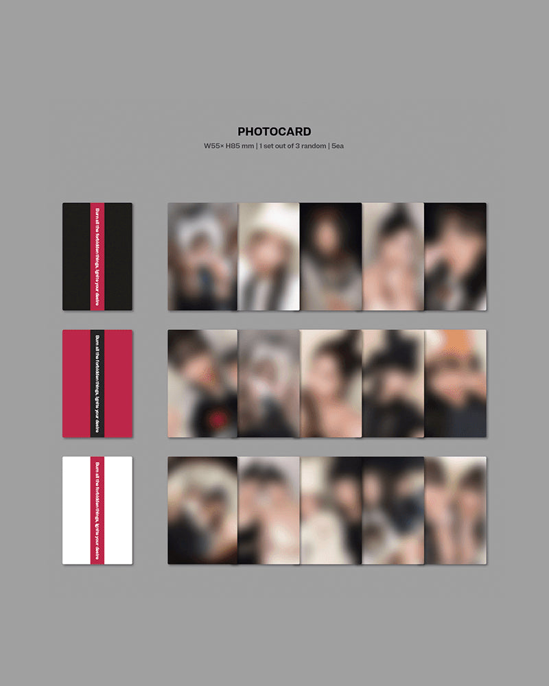 LE SSERAFIM - 1ER ALBUM STUDIO 'IMPARDONNABLE' (VERSIONS WEVERSE ALBUMS) (2 versions)