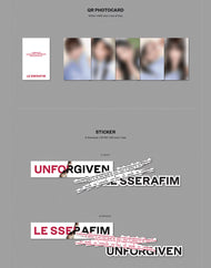 LE SSERAFIM - 1ER ALBUM STUDIO 'IMPARDONNABLE' (VERSIONS WEVERSE ALBUMS) (2 versions)