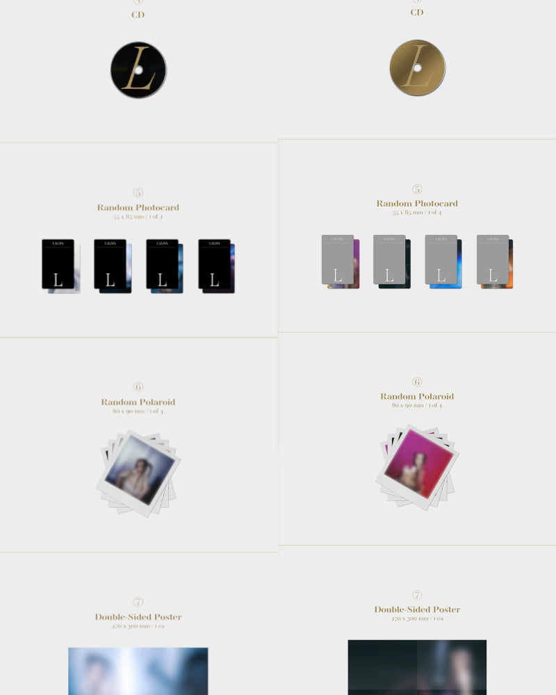 LISA - FIRST SINGLE ALBUM LALISA (2 Versions)