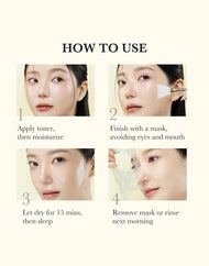 medicube Kojic Acid Turmeric Night Wrapping Mask