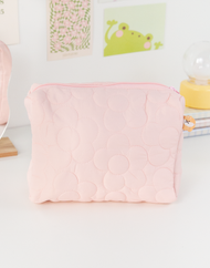 SUKOSHI Floral Puffy Pouch