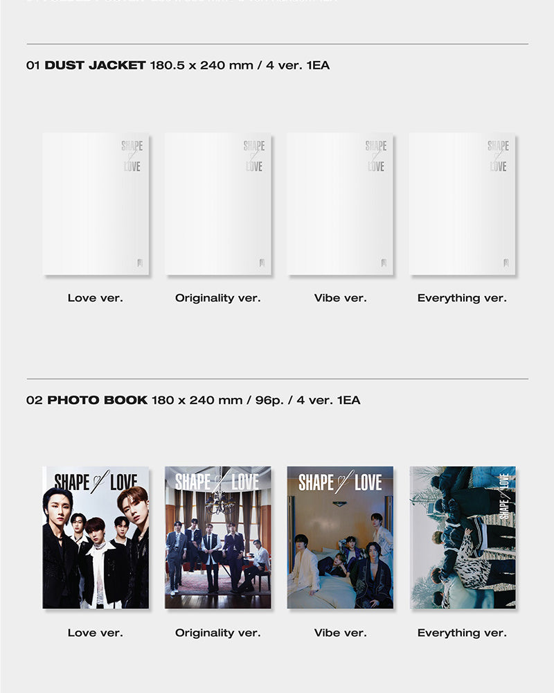 MONSTA X - SHAPE OF LOVE (11e mini-album)