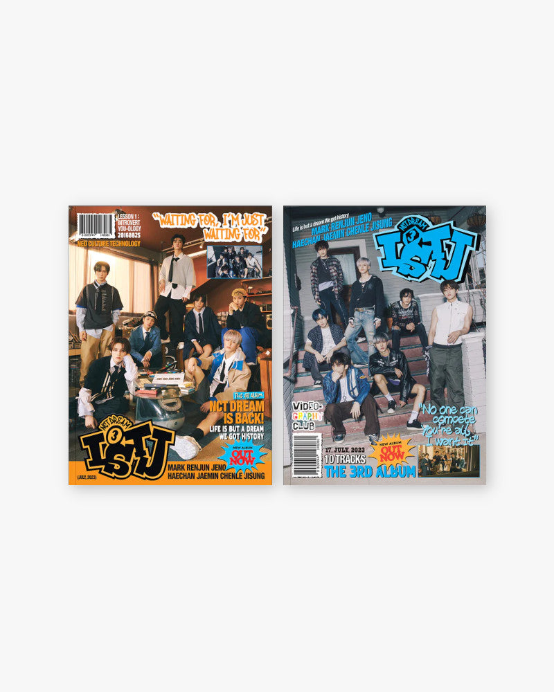 NCT DREAM - ISTJ (Livre photo - 2 versions)